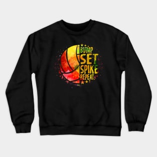 Bump Set Spike Repeat Crewneck Sweatshirt